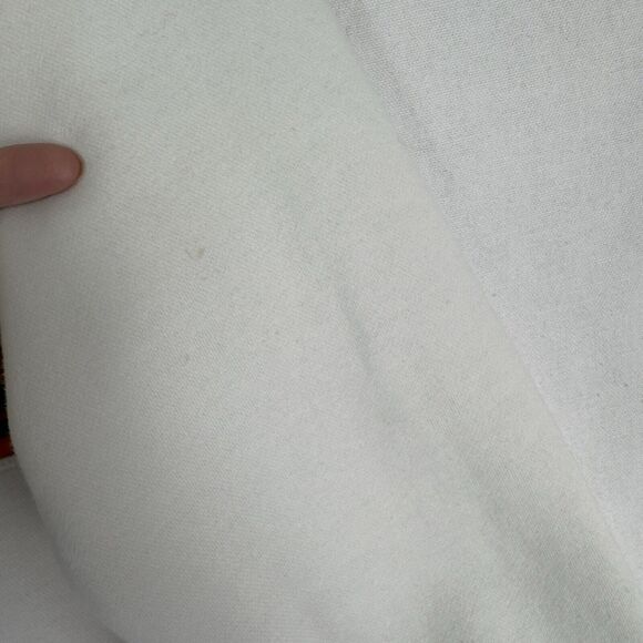 Nike Sweatshirt Womens Small Knit Striped Nike Logo Retro Colorful Pullover - Picture 14 of 16